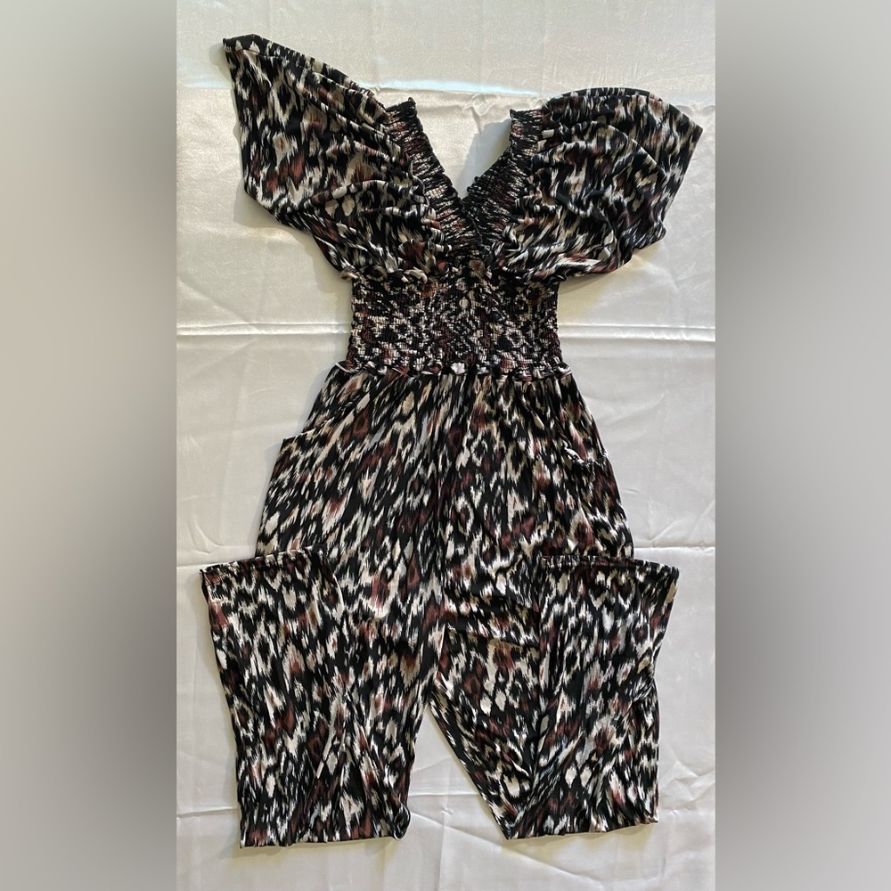 Women’s Abstract Design Jumpsuit XS/S